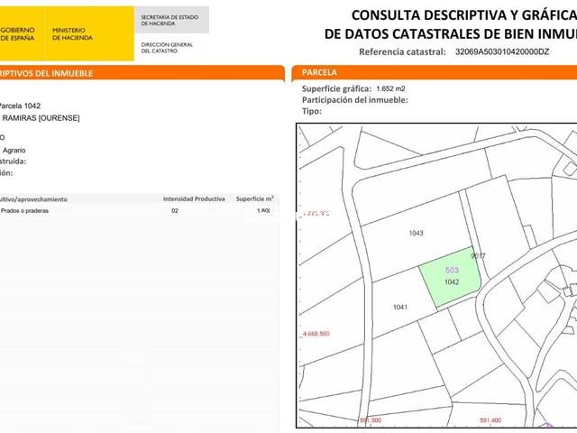 Finca urbana en Santa Marta, Celanova - Ramirás